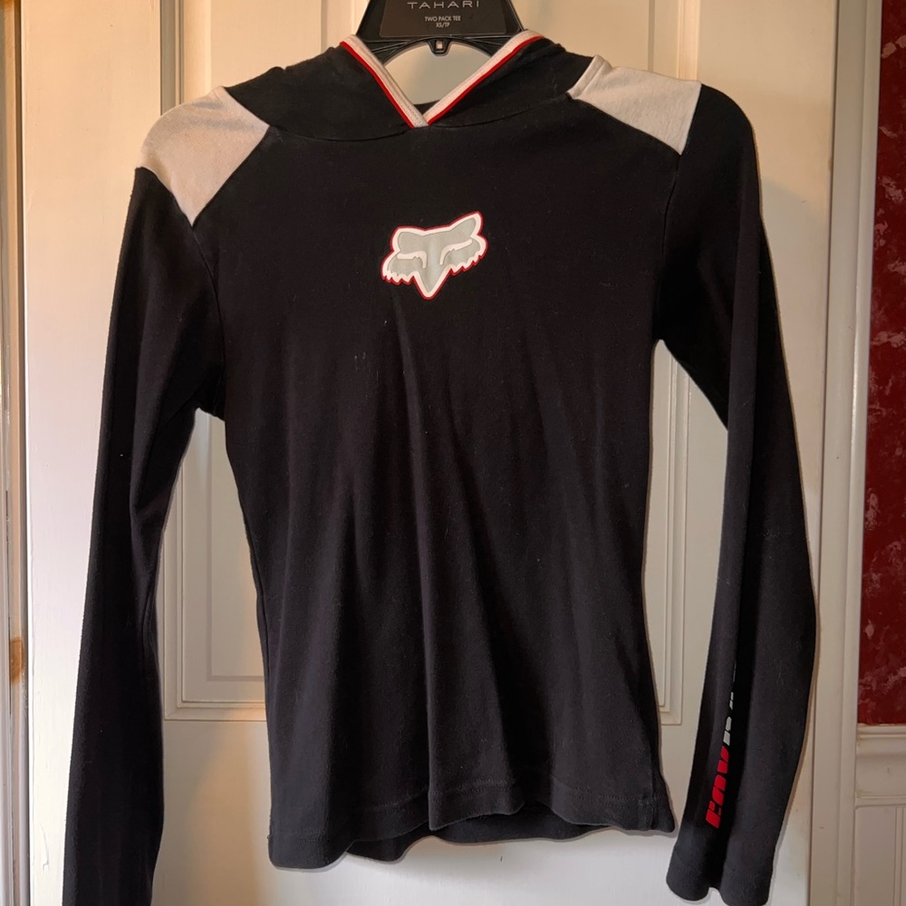 FOX HOODED TEE